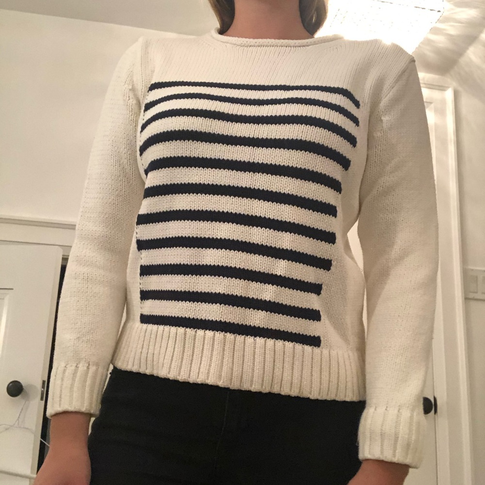 J. Crew striped sweater